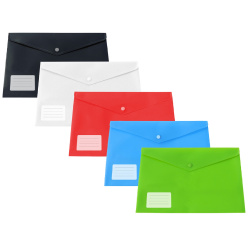 Desky s drukem A4 štítek na popis černá /E