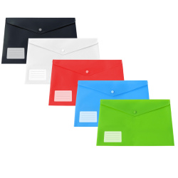 Desky s drukem A4 štítek na popis modrá