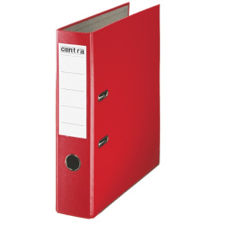 Pořadač pákový Centra A4 polypropylenový Economy 7,5 cm / červená