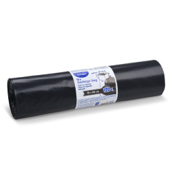 Pytle na odpad 70x110cm 120l 80my 15ks černá /E