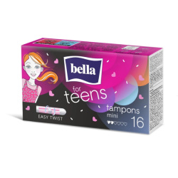 Dámské tampony - 16 ks Bella for Teens mini -1,72 Kč/ks