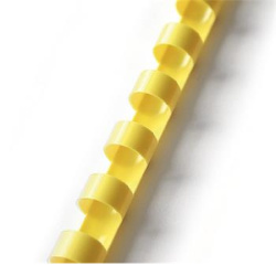 Krouž. hřbet 12,5mm žlutý