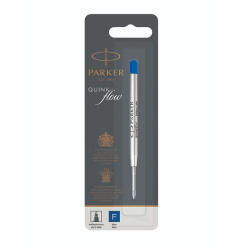 Parker náplň KT QuinkFlow modrá F, BL