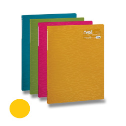 Katalogová kniha A4 20l Foldermate žlutá