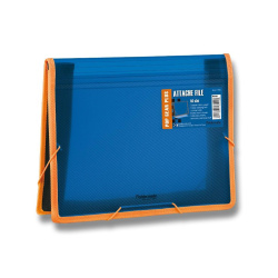 Mapa s gumou A4 rozšiřitelné dno Foldermate modrá /O