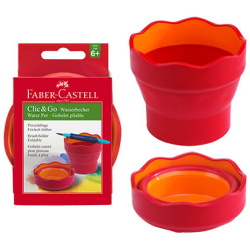 Kelímek na vodu F-C Click červený /E