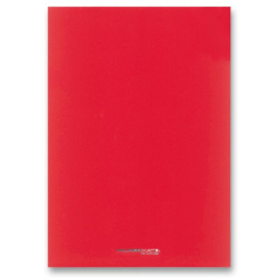 Obal L A4 330mic silné Foldermate červené