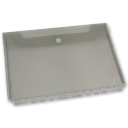 Desky s drukem euroděrování A4 FOLDERMATE boční plnění kouřové /E