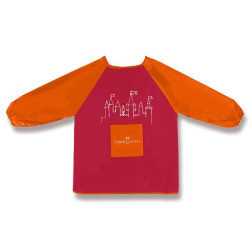 Zástěrka F-C do výtvarné výchovy červená