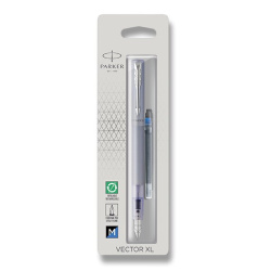 Parker Plnicí pero Vector XL hrot M modré