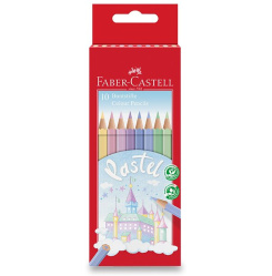 Pastelky šestihranné Faber-Castell pastel 10ks