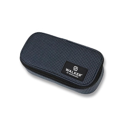 Penál Walker Grid navy /E