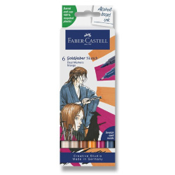 Popisovač Faber-Castell Goldfaber Sketch Marker Manga 6ks