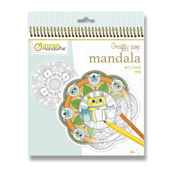 Omalovánky - Graffy pop mandala Zvířátka