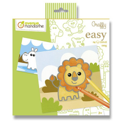 Omalovánky - Graffy easy Divoká zvířátka