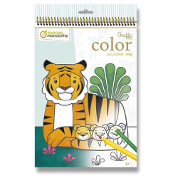Omalovánky - Graffy color Divoká zvířátka
