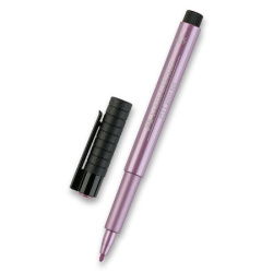 Popisovače Faber - Castell Pitt Artist Pen B Metallic rubínový