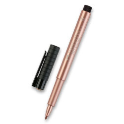 Popisovače Faber - Castell Pitt Artist Pen B Metallic měděný