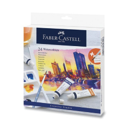 Barvy akvarelové Faber - Castell tuba 9ml 24 barev /E