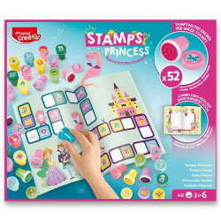 Kreativní sada Maped creativ stamps princess 52 ks razítek