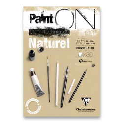 Blok A5 kreslící PaintOn Natural 250g 30 listů
