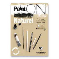 Blok A4 kreslící PaintOn Natural 250g 30 listů