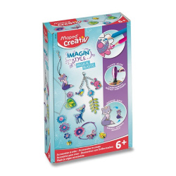 Kreativní sada Maped Magical plastic - trendy módní doplňky