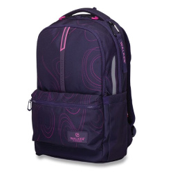 Batoh školní Walker Rey Purple Frequency