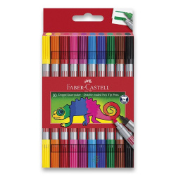 Fixy oboustranné Faber-Castell 10ks /o