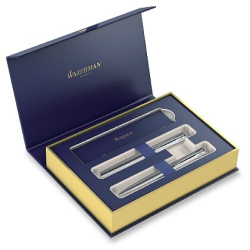 Sada plnicí pero a kuličkové pero Waterman Allure Chrome CT /E