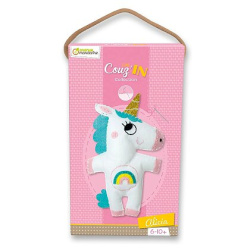 Kreativní sada Avenue Mandarine Dětské šití jednorožec Alicia