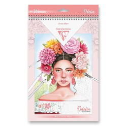 Omalovánky A4 Clairefontaine Odelia Women 20 listů