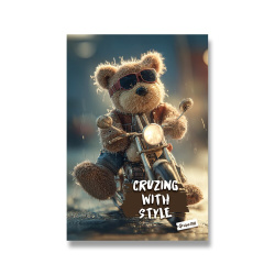 Sešit A5 linka 40 listů MAR-MAR Premium Teddy Bear 2026