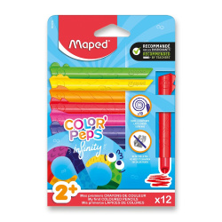 Pastelky Maped Infinity Kidy Jumbo 12 ks