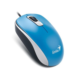 Myš Genius DX-110 optická, USB drátová, modrá
