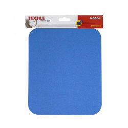 Podložka pod myš Logo 24x22x0,3 měkká modrá