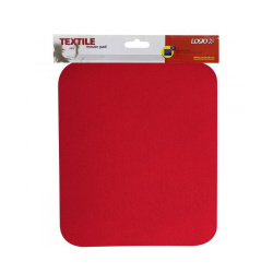 Podložka pod myš Logo 24x22x0,3 měkká červená