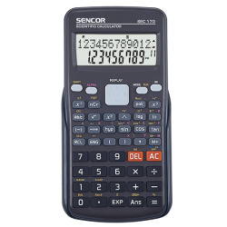 Kalkulačka školní Sencor dvanáctimístná SEC 170 černá /E
