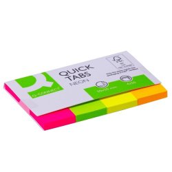 Záložka samolepící 50 x 20 mm Connect neon 4 barvy /E