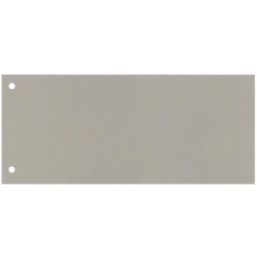 Rozlišovač papírový 1/3 A4 papírový 100ks šedý