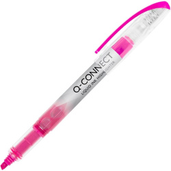 Zvýrazňovač Q Connect Highlighter růžový