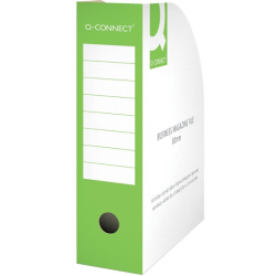 Stojan na spisy A4 Q-Connect 8cm zelený