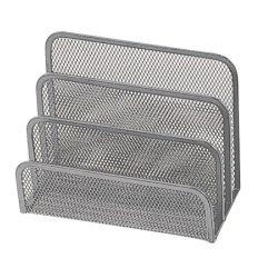 Stojánek drátěný na dopisy Q-Connect stříbrný