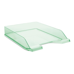 Zásuvka PVC Donau transparentní zelená /O