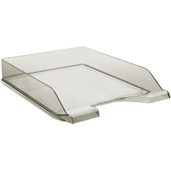 Zásuvka PVC Donau transparentní kouřová /O