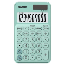 Kalkulačka Casio SL 310 UC GN desetimístná tyrkysová /E