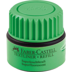 Náplň do zvýrazňovače Faber- Catell texliner 30ml zelená