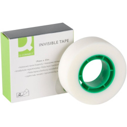 Lepící páska bankovní 19 mm x 33 m popisující Q-Connect
