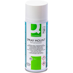 Lepidlo Q-Connect Quick Mount aerosolové 400 ml