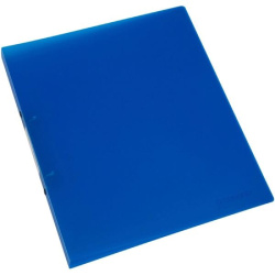 Pořadač A4 2-kroužky Q-connect šířka 2,4 cm transparentní modrá/E